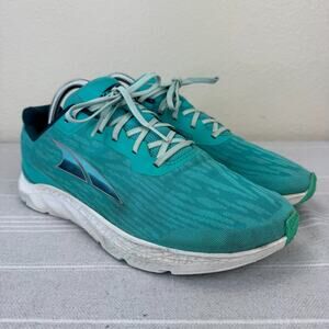 Women’s Altra Rivera Road Running Shoes Athletic Sneakers Teal Green 10.5